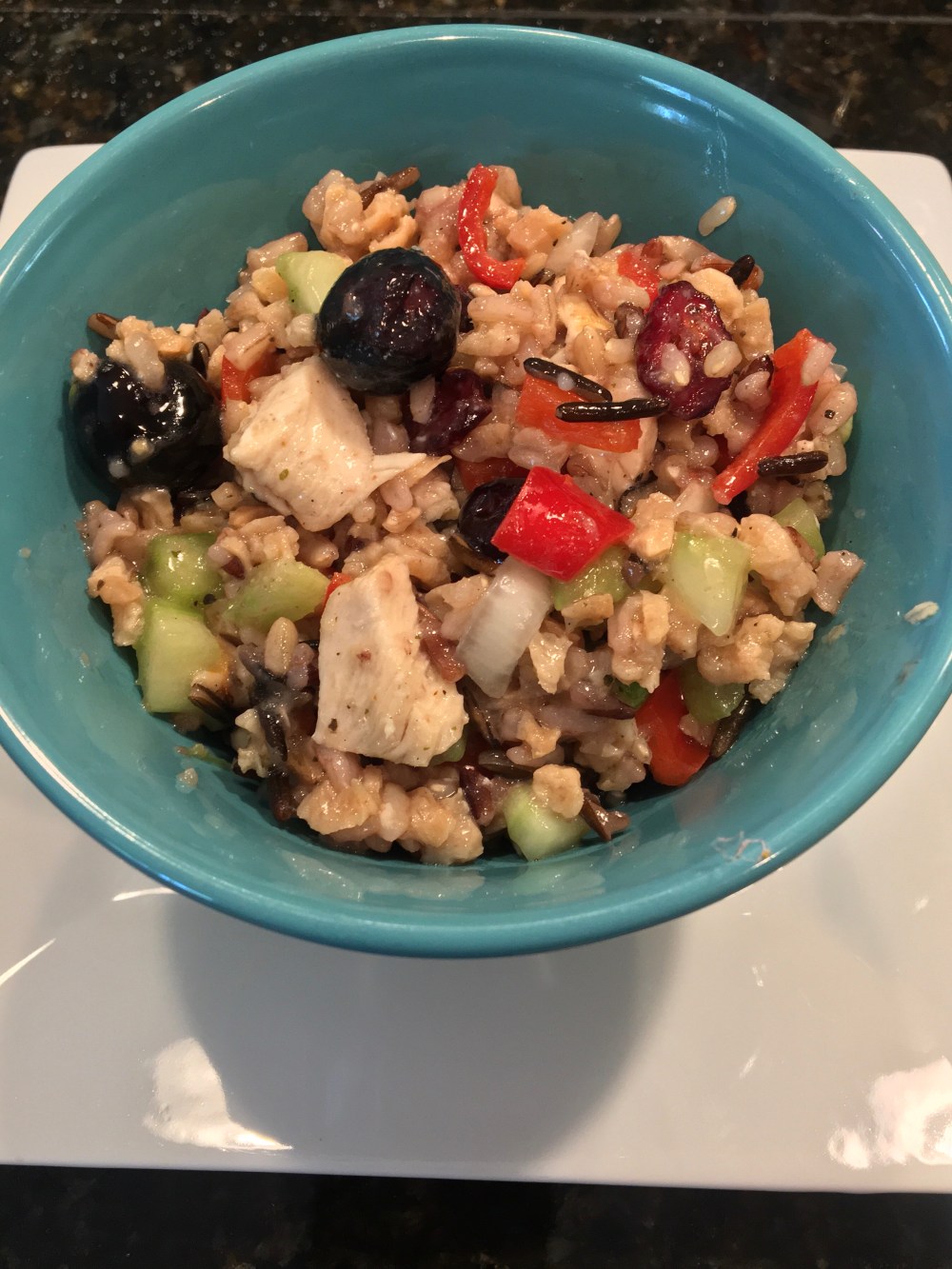 Protein Packed Wild Rice Salad