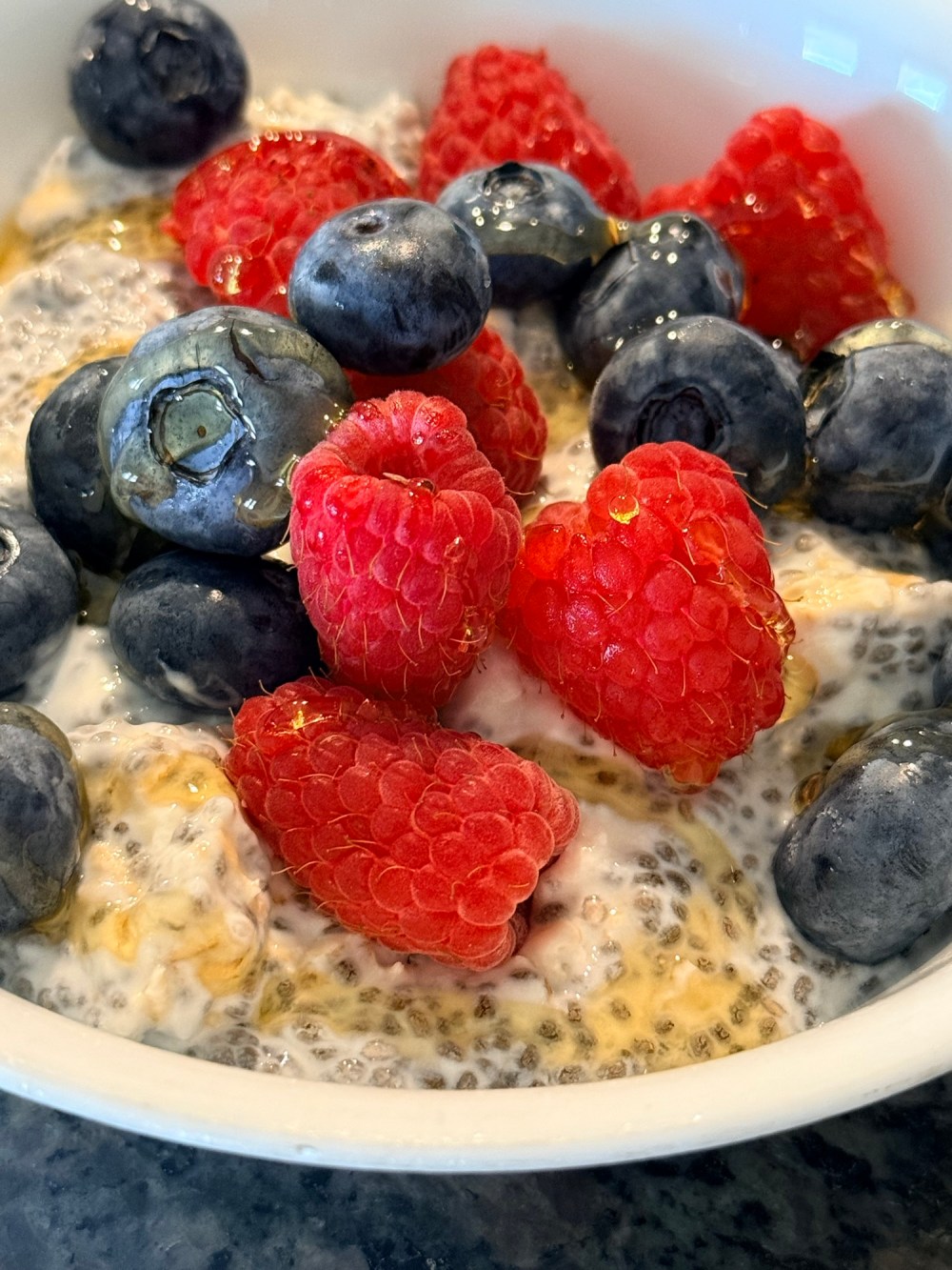 Morning Chia and Oat Pudding